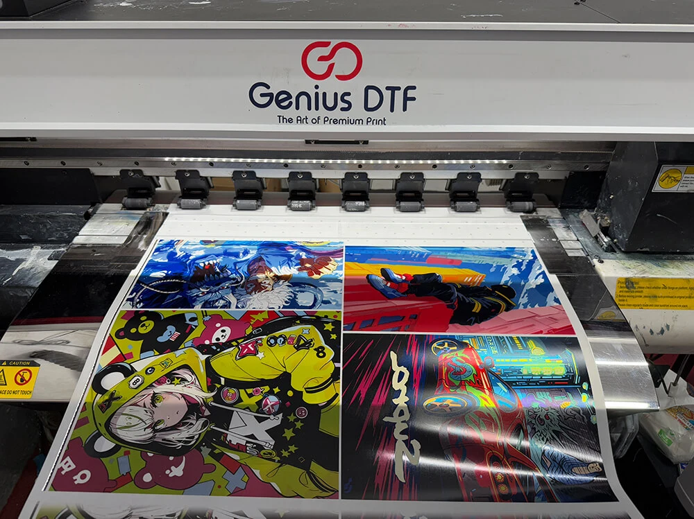 DTF Sticker Printing Process (1)